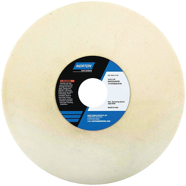 Grinding Wheel, T1, 8x1/4x1.25, AO, 80G, PK5