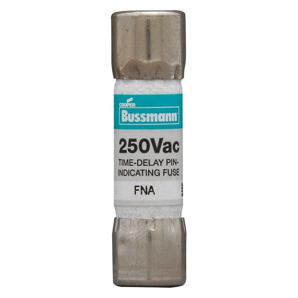 Fuse, Time Delay, 1A, FNA Series, 250V AC, Not Rated, 1-1/2