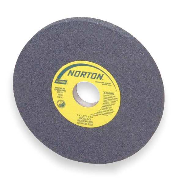 Grinding Wheel, T1, 3x1x1/2, SC, 60G, Blk, PK5