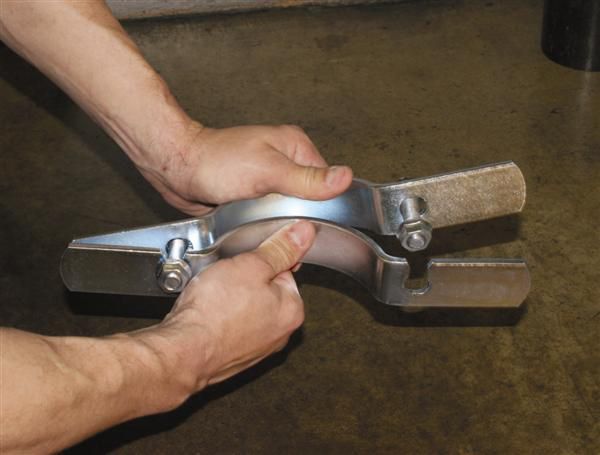 Riser Clamp, 3/4 In, 255 lb Max Load