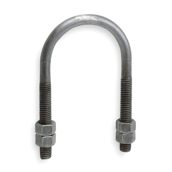 U Bolt w/ Nuts, 1 1/2 In, 1090 lb Max Load