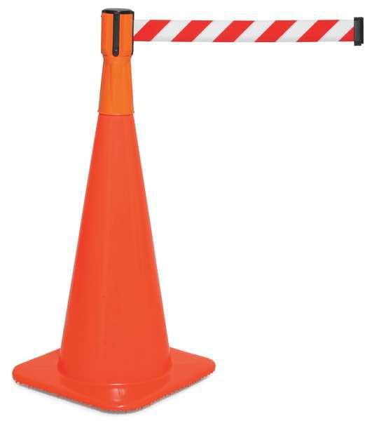 Tensacone Topper(R), Height 9 In, Orange