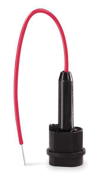 Fuse Holder, Glass and Ceramic, 12A, 1 Pole