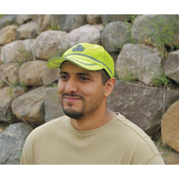 Baseball Hat, Hi-Vis Lime, Universal