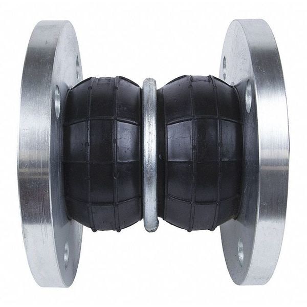 Expansion Joint, EPDM, Double, 12in
