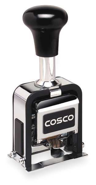 Self-Ink Number Machine Stmp, 18 Font