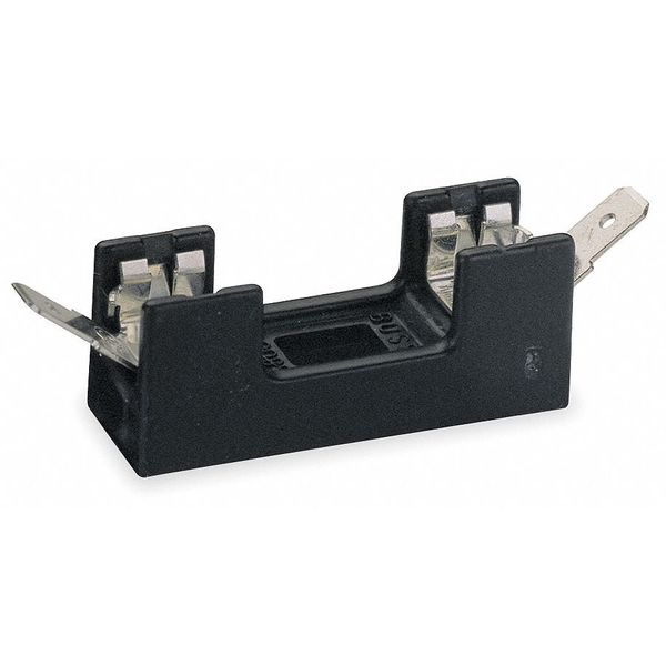 Fuse Block, Glass and Ceramic, 20A, 1 Pole