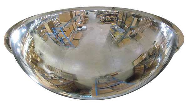 Mirror, Full Dome, Steel, 24