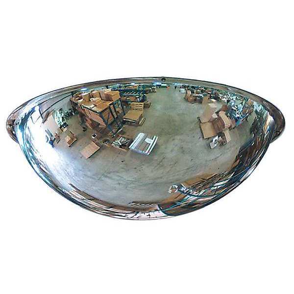 Mirror, Full Dome, Steel, 24