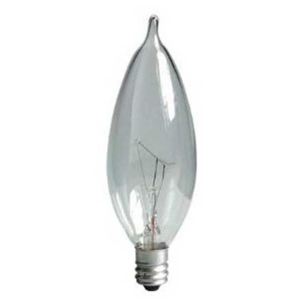 GE LIGHTING 25W, CA10 Incandescent Light Bulb