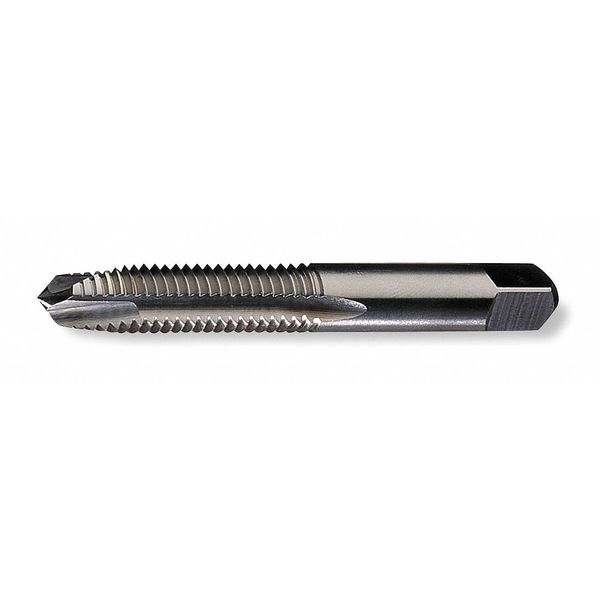 Spiral Point Tap, M12-1.75, Plug, Metric Coarse, 3 Flutes, Uncoated