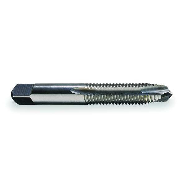 Spiral Point Tap, #4-40, Plug, UNC, 2 Flutes, Uncoated