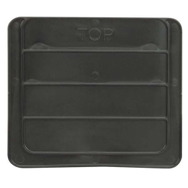 Plastic Divider, Black, 20 3/4 in L, 5 7/8 in H