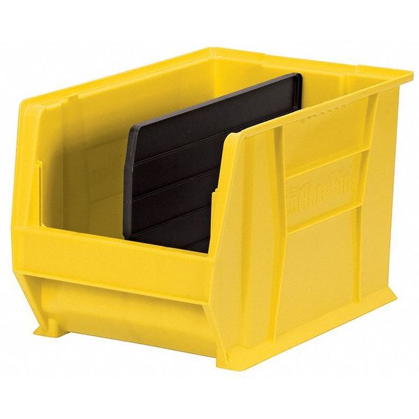 Plastic Divider, Black, 16 1/4 in L, 11 1/8 in H