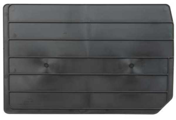 Plastic Divider, Black, 16 1/4 in L, 11 1/8 in H