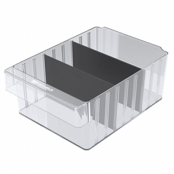 Black Plastic Divider, Divider W, 8 PK