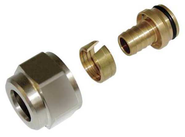 Adapter, PEX x Swivel BSP, PK10
