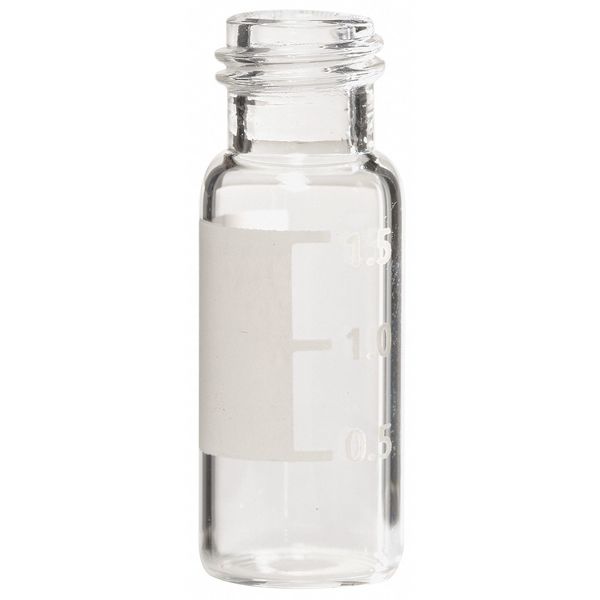 Vial, AutoSampler, 2ml, 32mmH, 12mmDia, PK100