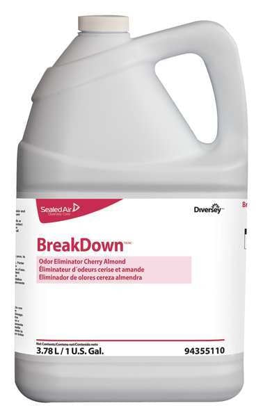 Liquid Deodorizer, Size 1 gal., Red