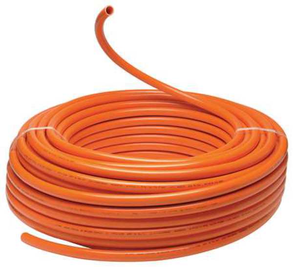 PEX Tubing, Orange, 1 in, 100 ft, 80 psi