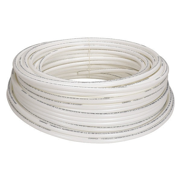 PEX Tubing, White, 1 in, 500 ft, 100 psi