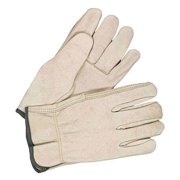 Grain Cowhide Driver Straight Thumb, Size S