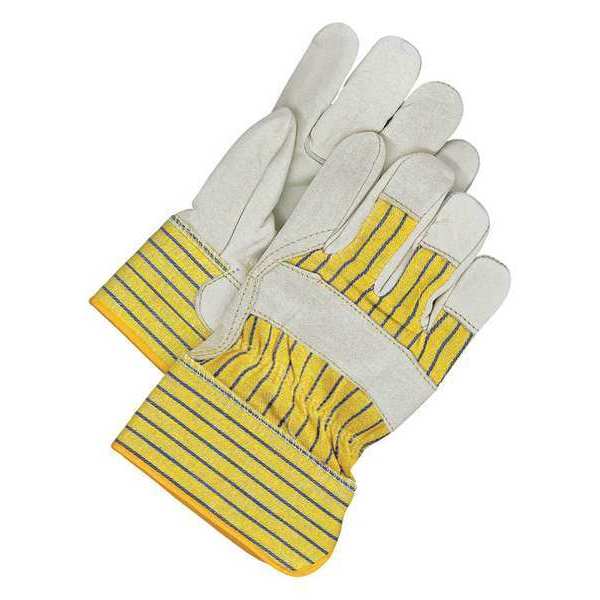 Fitter Glove Grain Cowhide Unlined, Shrink Wrapped, Size L