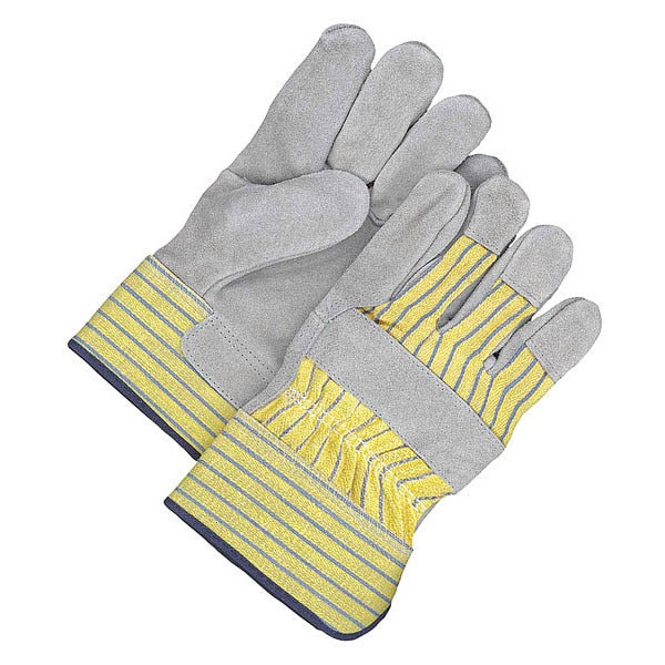 Fitter Glove Split Cowhide Rubberized Cuff, Size XL