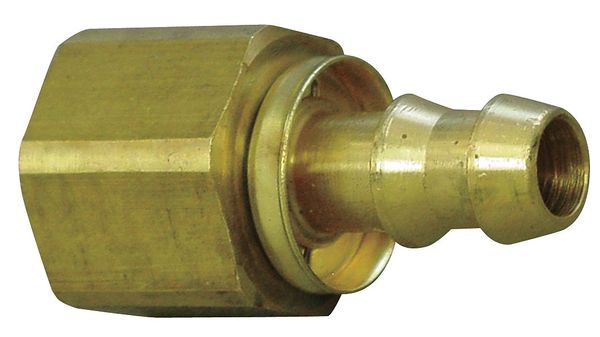 Hydraulic Hose Fitting, Straight, 1/4