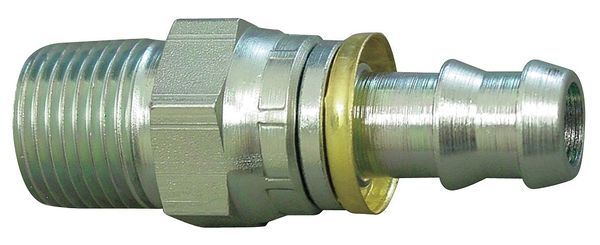 Hydraulic Hose Fitting, Straight, 1/4