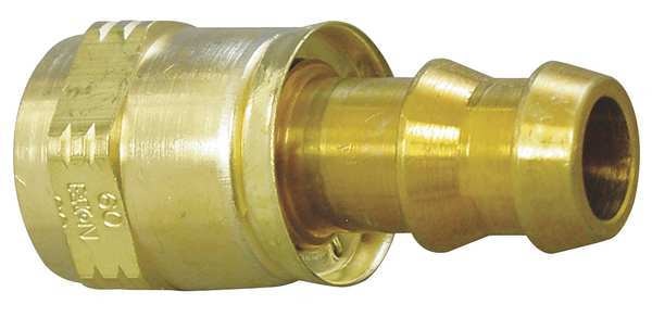 Hydraulic Hose Fitting, Straight, 3/8