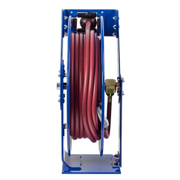 Spring Return Hose Reel, 3/8 in Hose Dia., 75 ft Length, 5,000 psi