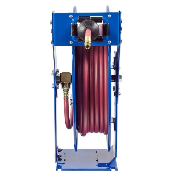Spring Return Hose Reel, 3/8 in Hose Dia., 75 ft Length, 5,000 psi