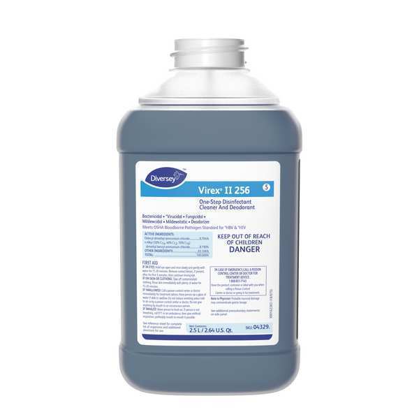 Deordorizing Cleaner and Disinfectant Concentrate , 2.5L Bottle ,