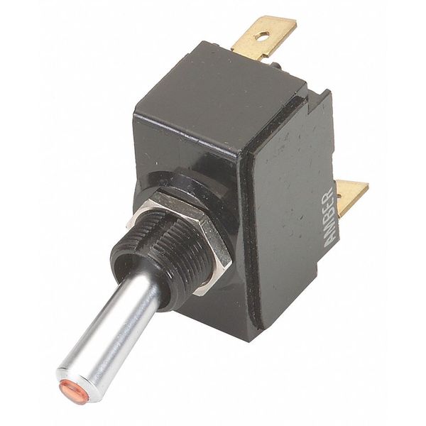 Toggle Switch, SPST, 3 Connections, On/Off, 3/4 hp, 20A @ 12V