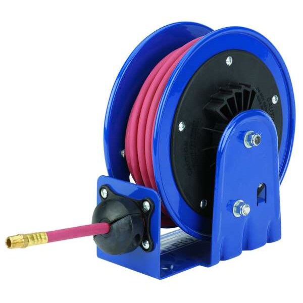 Spring Return Hose Reel, 3/8 in Hose Dia., 20 ft Length, 300 psi
