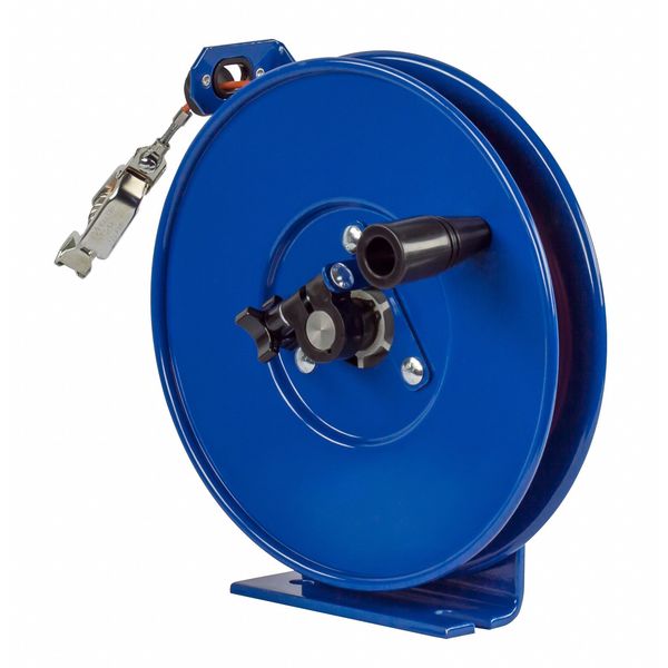 Static Discharge Cable Reel, Blue, 200 ft.