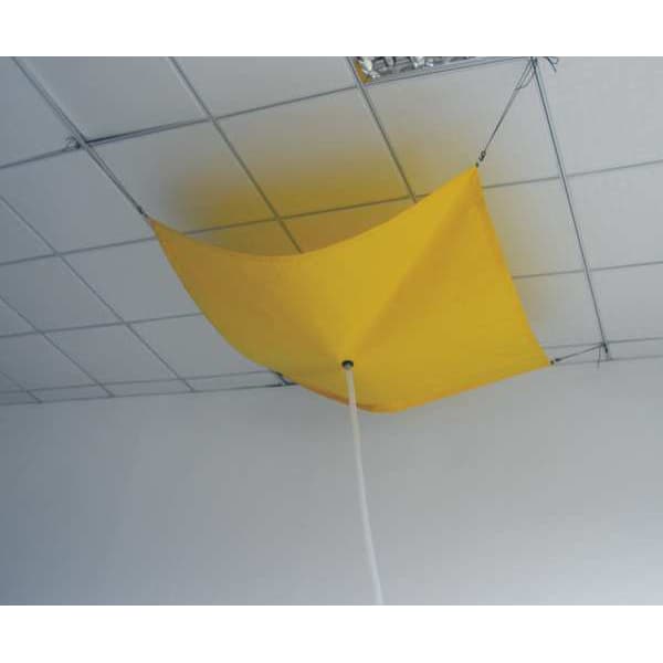 Roof Leak Diverter, 2-1/2 ft., Yellow
