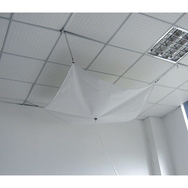 Roof Leak Diverter, 7 x 7 ft, Lmntd Poly