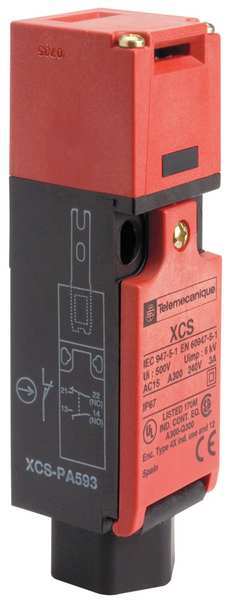 2NC Safety Interlock Switch Nema 4, 4X, 12 IP 67