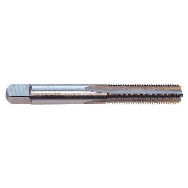 Straight Flute Hand Tap , M8-1.25 , Bottoming , 4 Flutes,