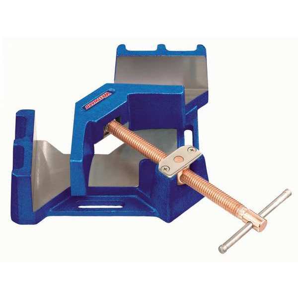Angle Clamp, 90 Deg, Steel, 4-1/8 In Cap
