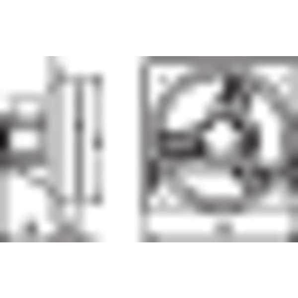Exhaust Fan, 18 In, 3126 CFM