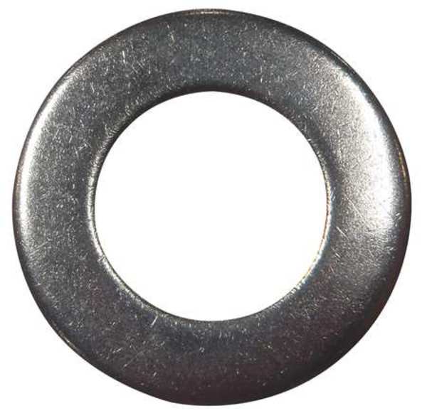 Flat Washer, Fits Bolt Size 1/2 in , Steel Zinc Yellow Finish, 50 PK