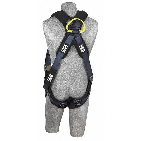 Arc Flash Rescue Full Body Harness, Vest Style, L, Nylon