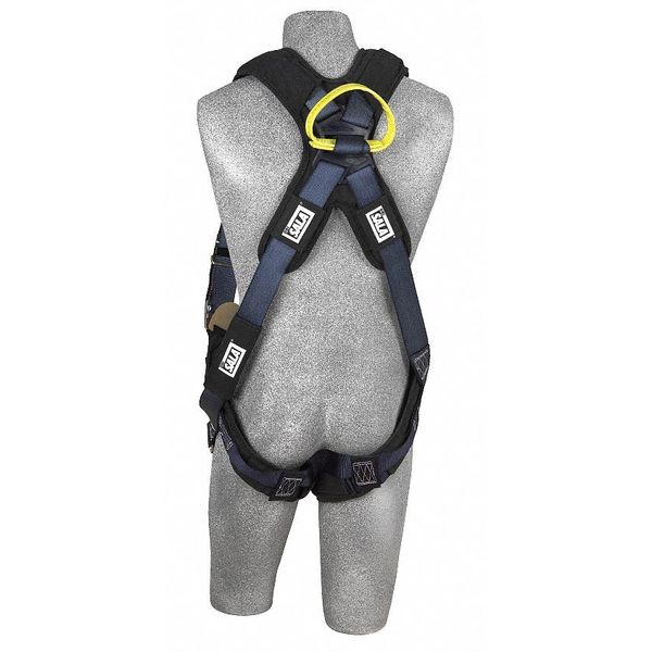 Arc Flash Rescue Full Body Harness, Vest Style, M, Nylon