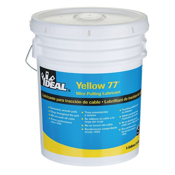 Wire Pulling Lubricant, 5 gal. Bucket, Ylw