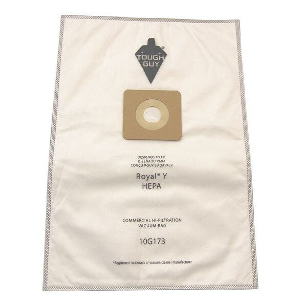 Vacuum Bag, 5-Ply, Synthetic HEPA Filter Bag