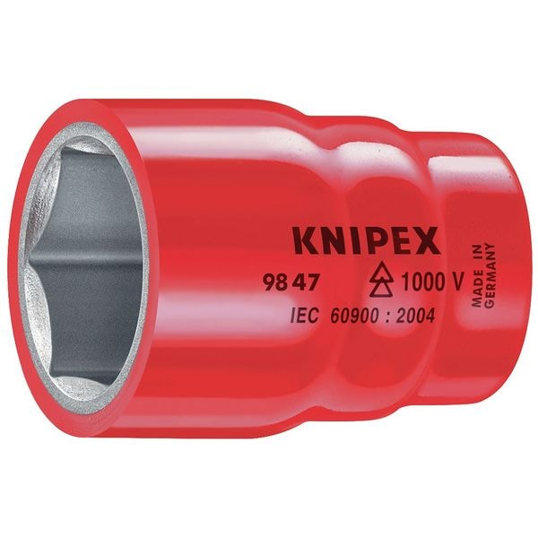 1/2 in Drive, 27mm 6 pt Metric Socket, 6 Points