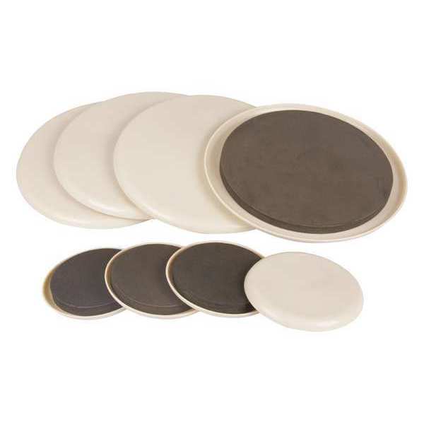 Furn. Glides, Self-Stick, Rd, 3-1/2